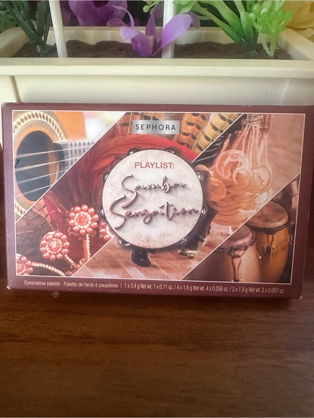 Sephora Samba Sensation Palette — Copper, Brown & Gold Tones